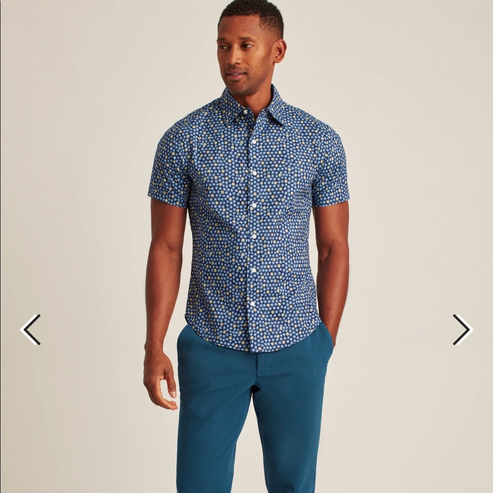Bonobos short sleeve button down shirt
